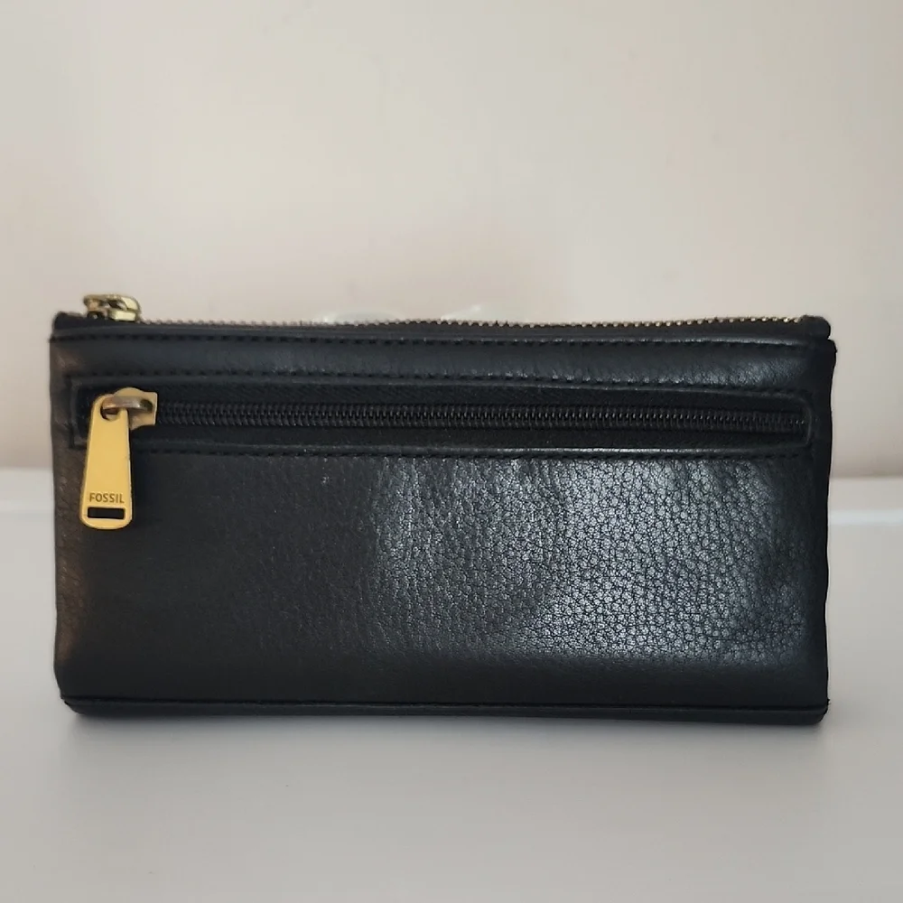 Fossil Explorer Leather Crossbody w/Free Fossil Wallet